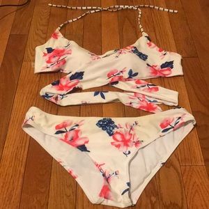 Flower Print Bikini